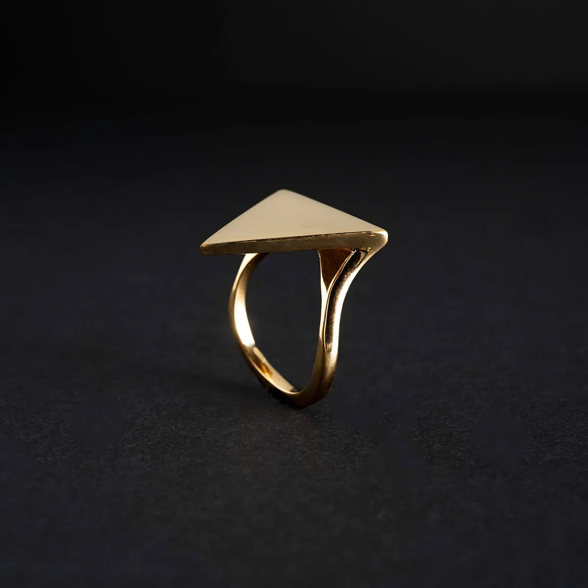 Triangle Plate Ring(トライアングルプレート リング) 写真1