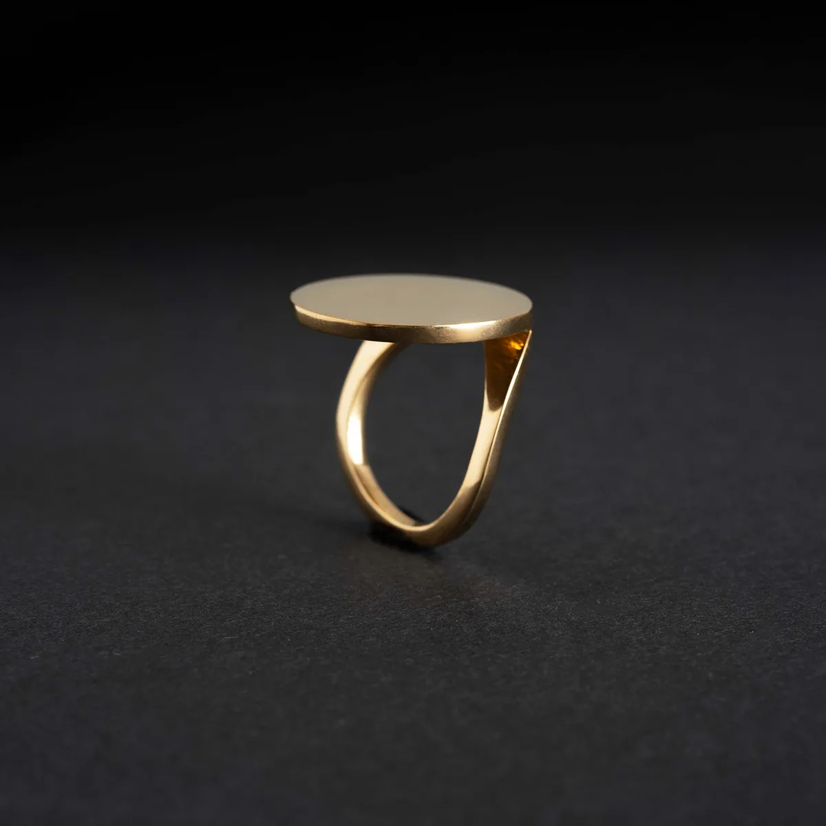 Oval Plate Ring(オーバルプレート リング) 写真1